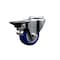 Service Caster 3'' Blue Poly Wheel Swivel Bolt Hole Caster with Posi Lock Brake SCC-BH20S314-PPUB-BLUE-PLB - alternate 1